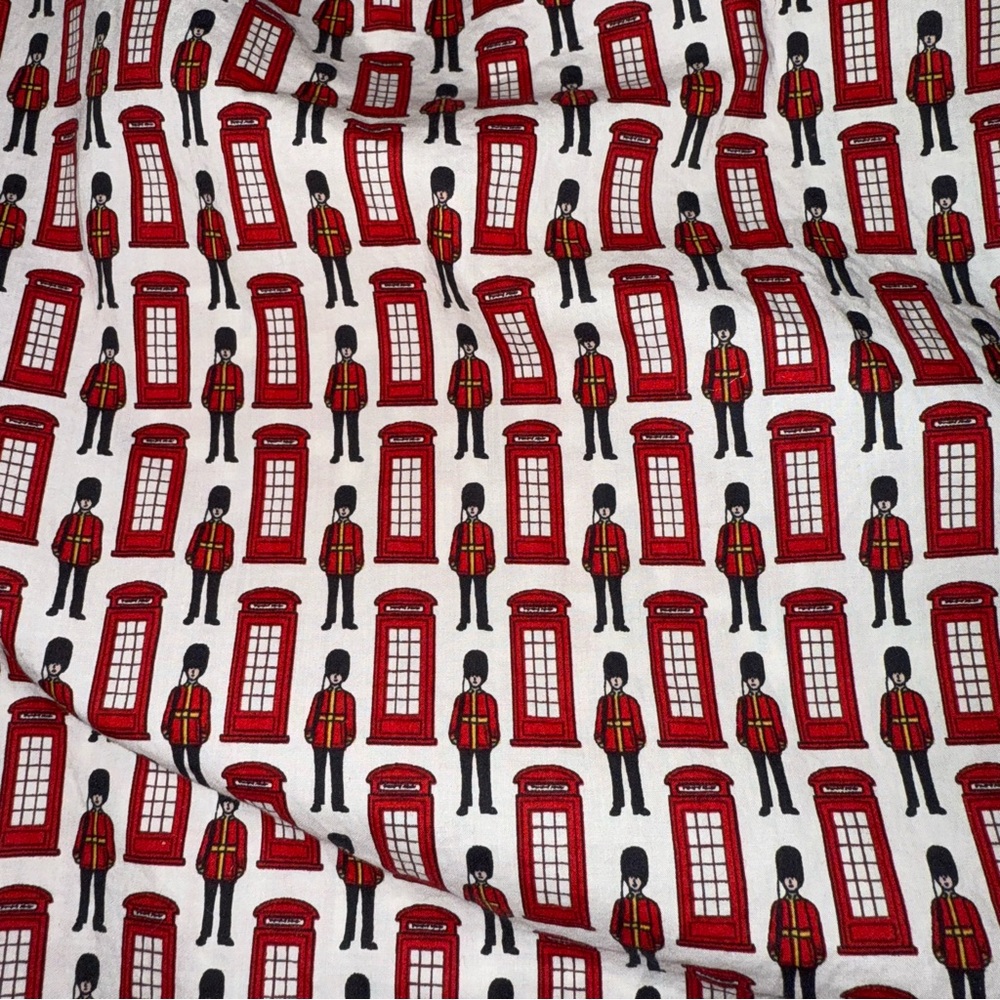 Talbots London Palace Guard Patterned Button Down Shirt size‎ 2X - Picture 2 of 8
